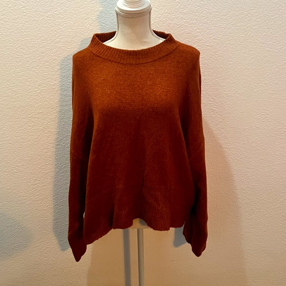 Orange sweater